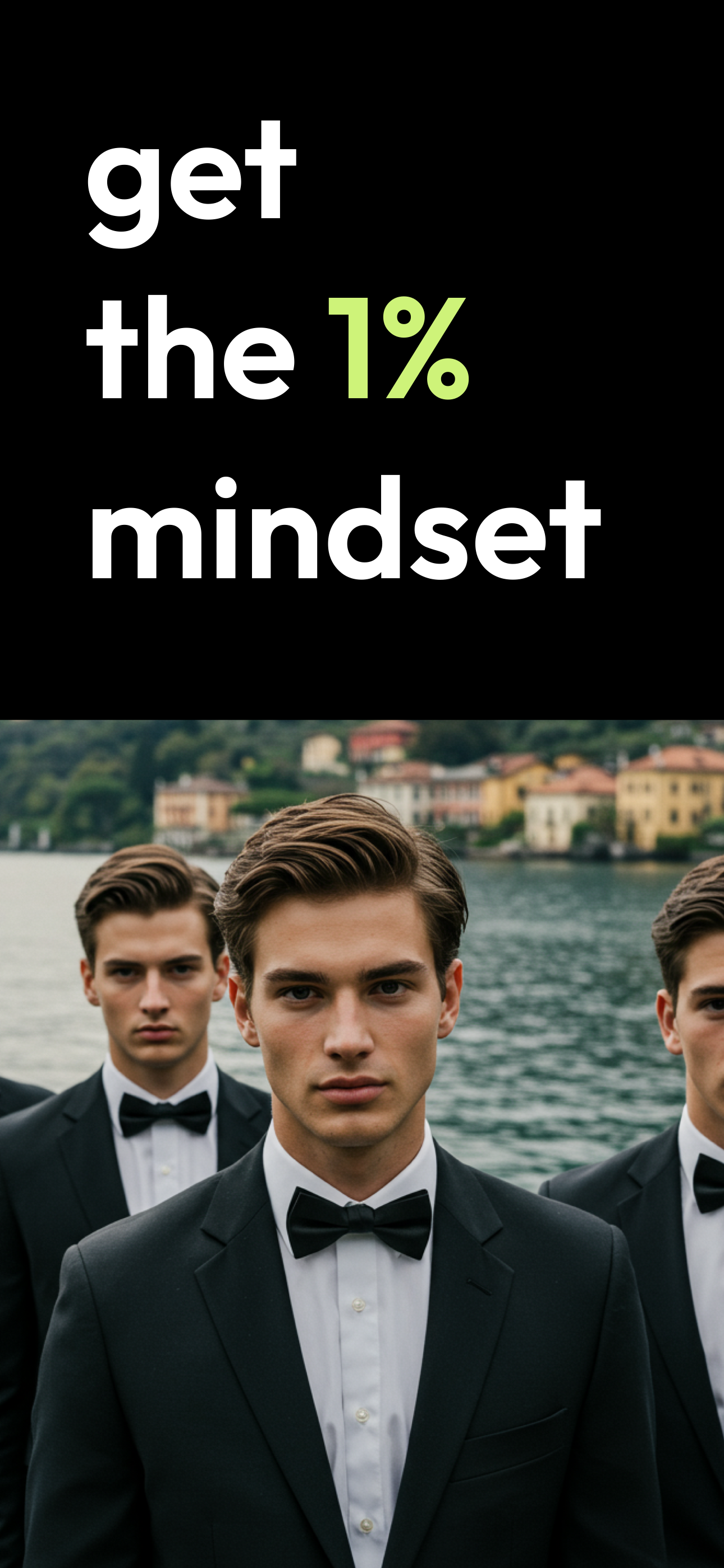 get the 1% mindset